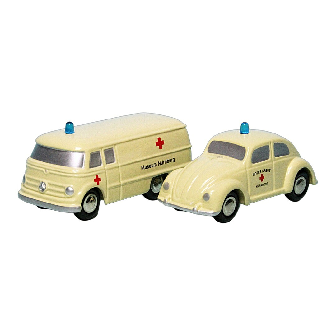 VWフォルクスワーゲン BRK Rotkreuz-Museum Nuernberg 2002 セット 777台限定 / Schuco 1/87 (Piccolo) ミニカー｜ラストホビー 9,842円