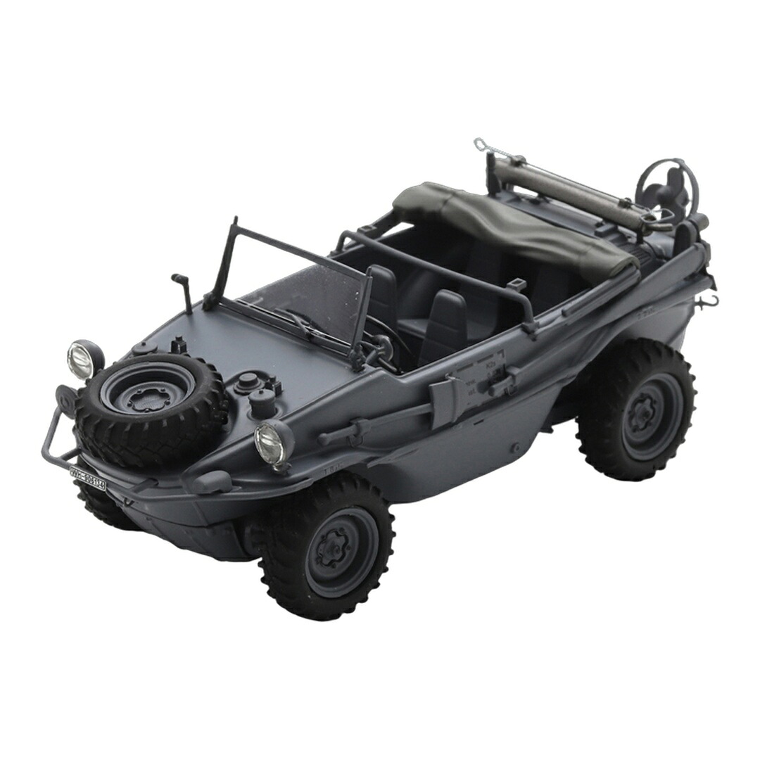 VWフォルクスワーゲン Schwimmwagen Type 166 Wehrmacht Heer ダークグレー / Schuco 1/35 ミニカー｜ラストホビー