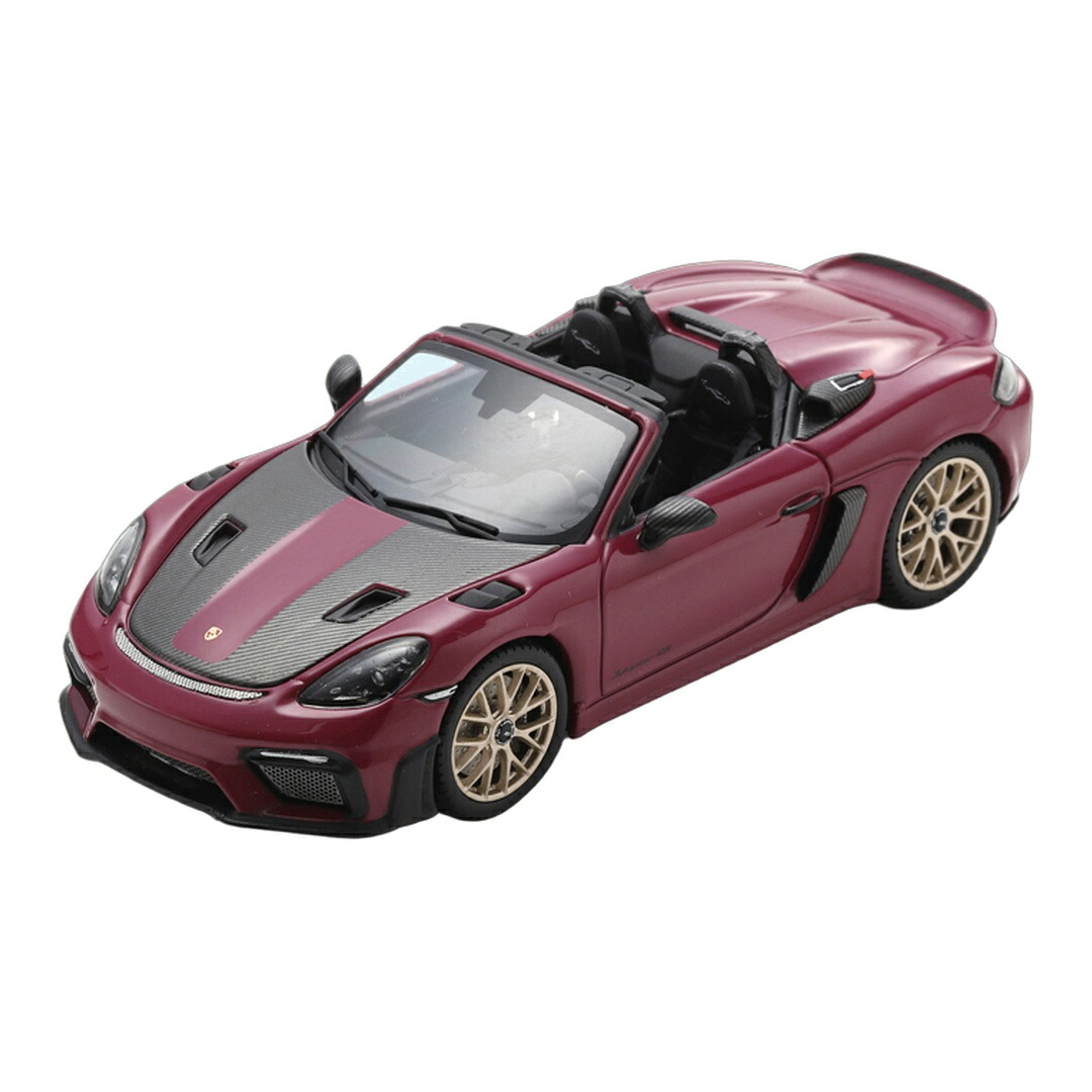 Porscheポルシェ 718 Spyder RS 2023 ルビーレッド 限定版 / Schuco 1/43 ミニカー｜ラストホビー
