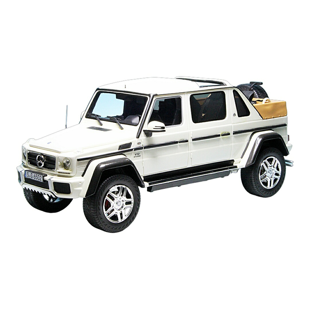 Mercedes Benzメルセデスベンツ Maybach G650 Landaulet W463 2017 ホワイト 500台限定 / Schuco 1/18 ミニカー｜ラストホビー