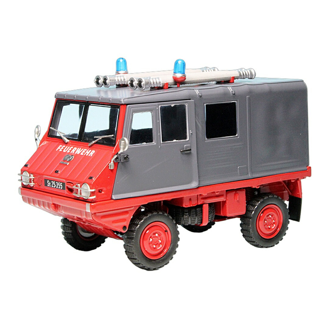 Steyr-Daimler-Puchシュタイア・ダイムラー・プフ Haflinger 700AP 1959-1974 Feuerwehr 500台押さえる / Schuco 1/18