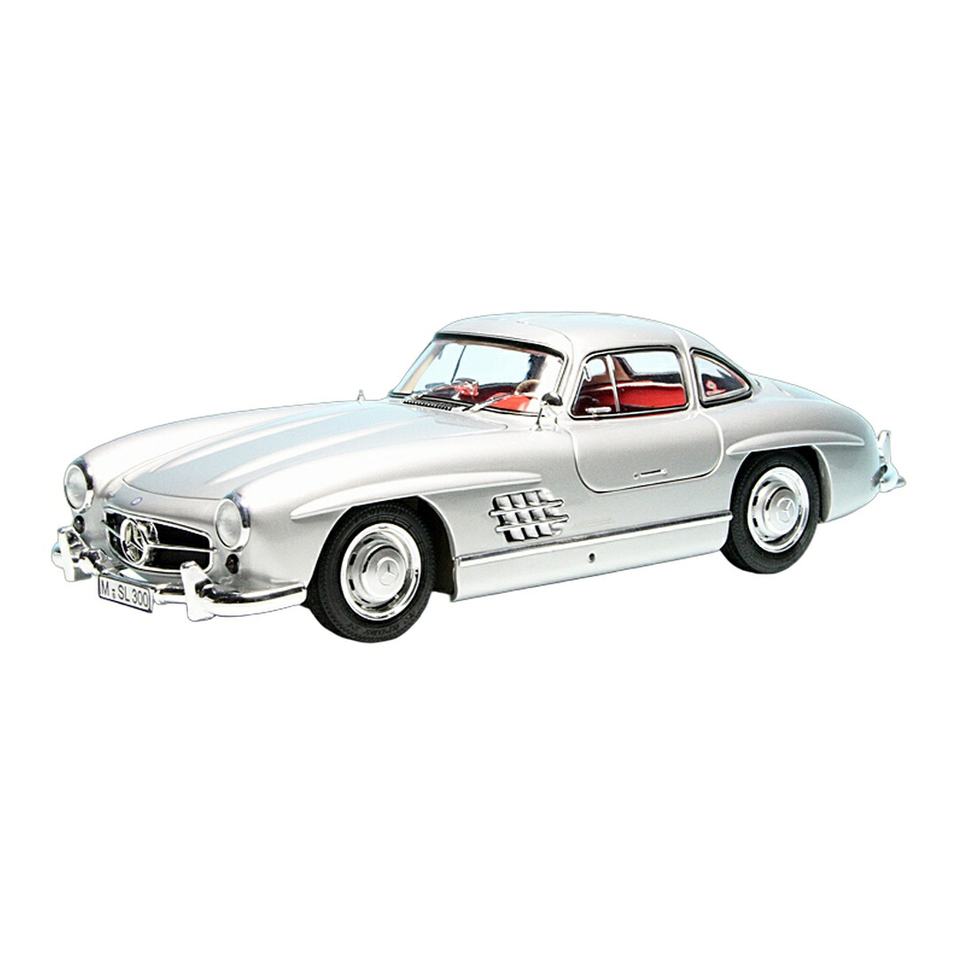 Mercedes Benzメルセデスベンツ 300SL Gullwing W198 1954 しろがね色 1000台押さえる / Schuco 1/18 ミニカー