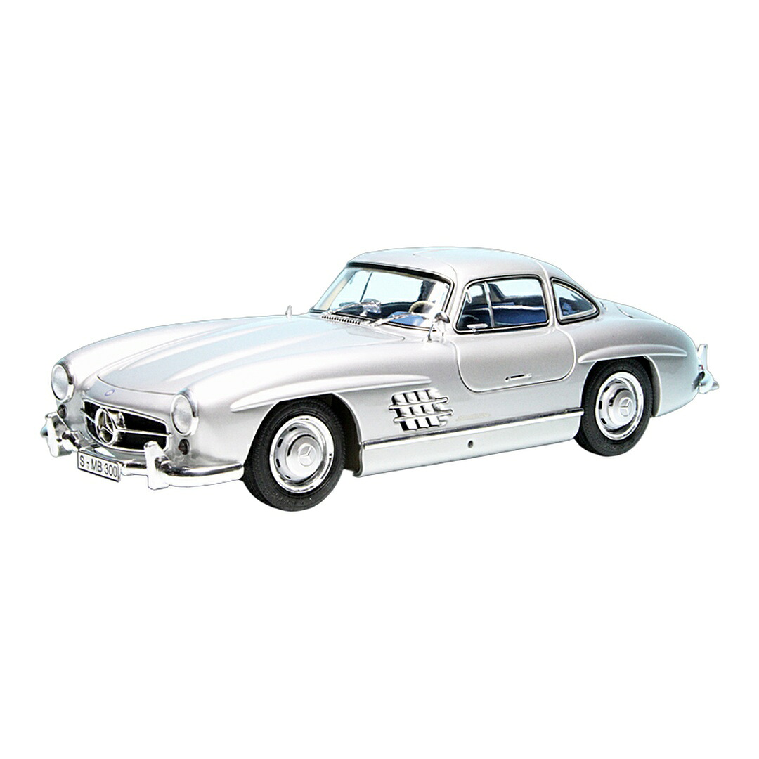 Mercedes Benzメルセデスベンツ 300SL Gullwing W198 1954 しろがね色 / Schuco 1/18 ミニカー