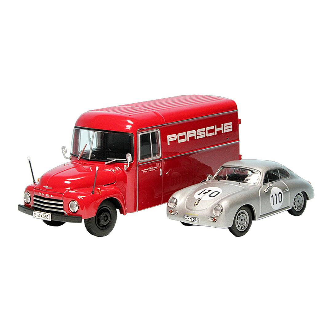Schuco Set Porscheポルシェ Renndienst 750台押さえる / Schuco 1/43 ミニカー