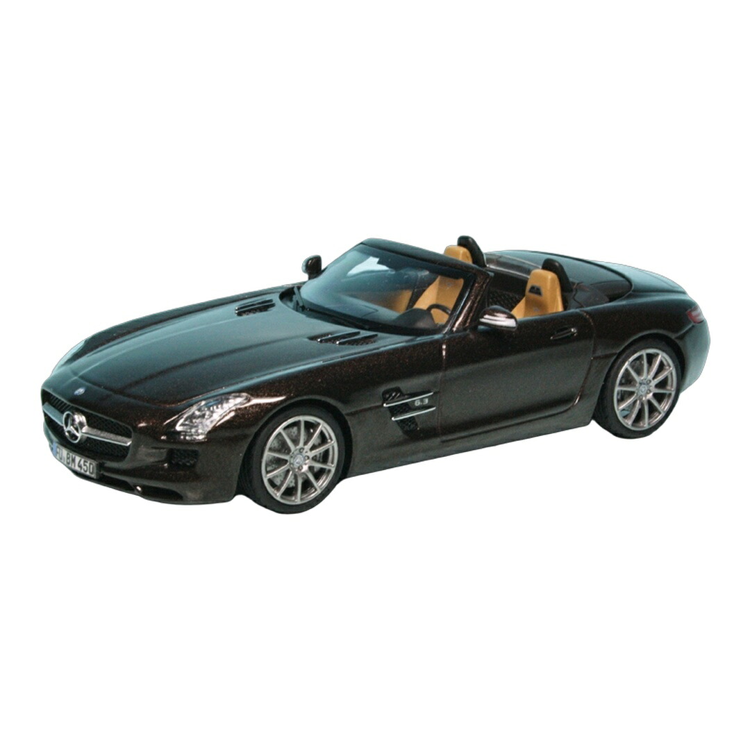 Mercedes Benzメルセデスベンツ SLS AMG Roadster A197 2011 ブラウン 1000台限定 / Schuco 1/43 ミニカー｜ラストホビー