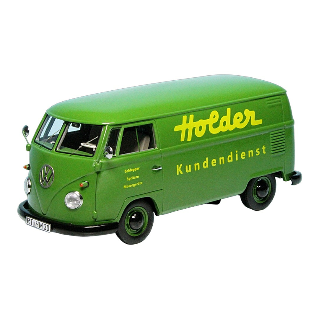 VWフォルクスワーゲン T1 Bulli Van Holder Kundendienst 777台押さえる / Schuco 1/32 ミニカー