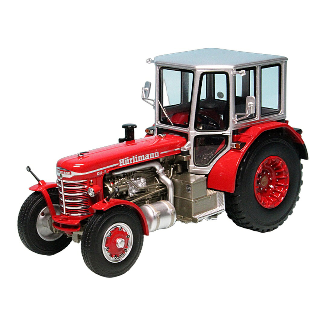Huerlimannヒュルリマン DH6 トラクタ 赤いこと 1000台押さえる / Schuco 1/32 ミニカー