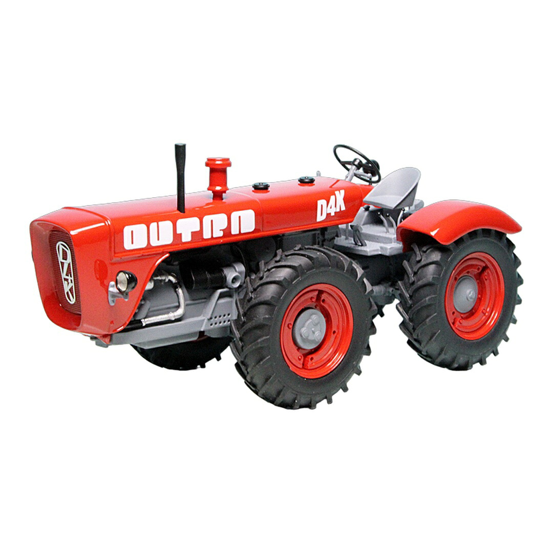 Dutraデュトラ D4K トラクタ 1970-1975 赤いこと 500台制限事項 / Schuco 1/32 ミニカー