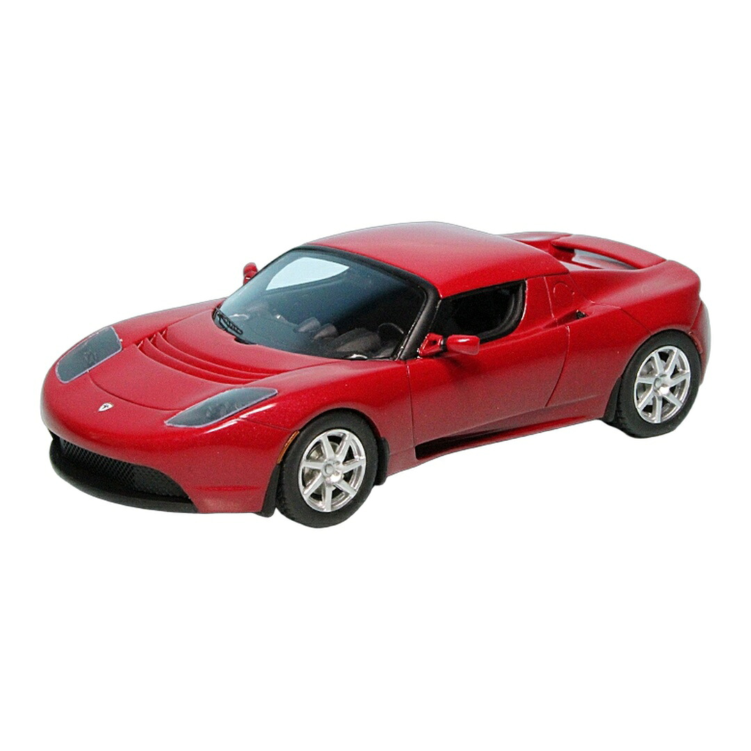 Teslaテスラ Roadster 2006 赤いこと 1000台押さえる / Schuco 1/43 ミニカー