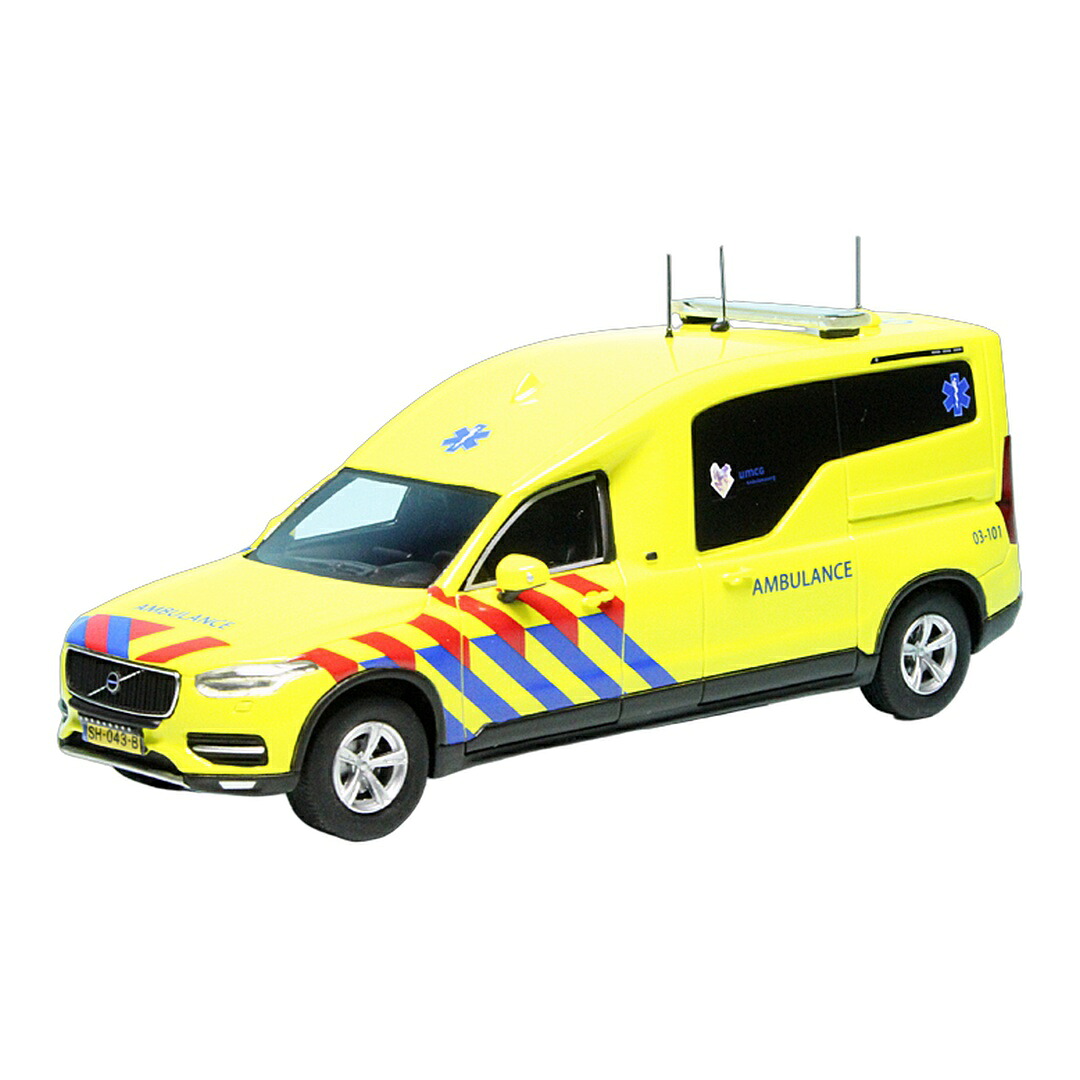 Volvoボルボ XC90 Nilsson Ambulance Niederlande 250台押さえる / Schuco 1/43 ミニカー