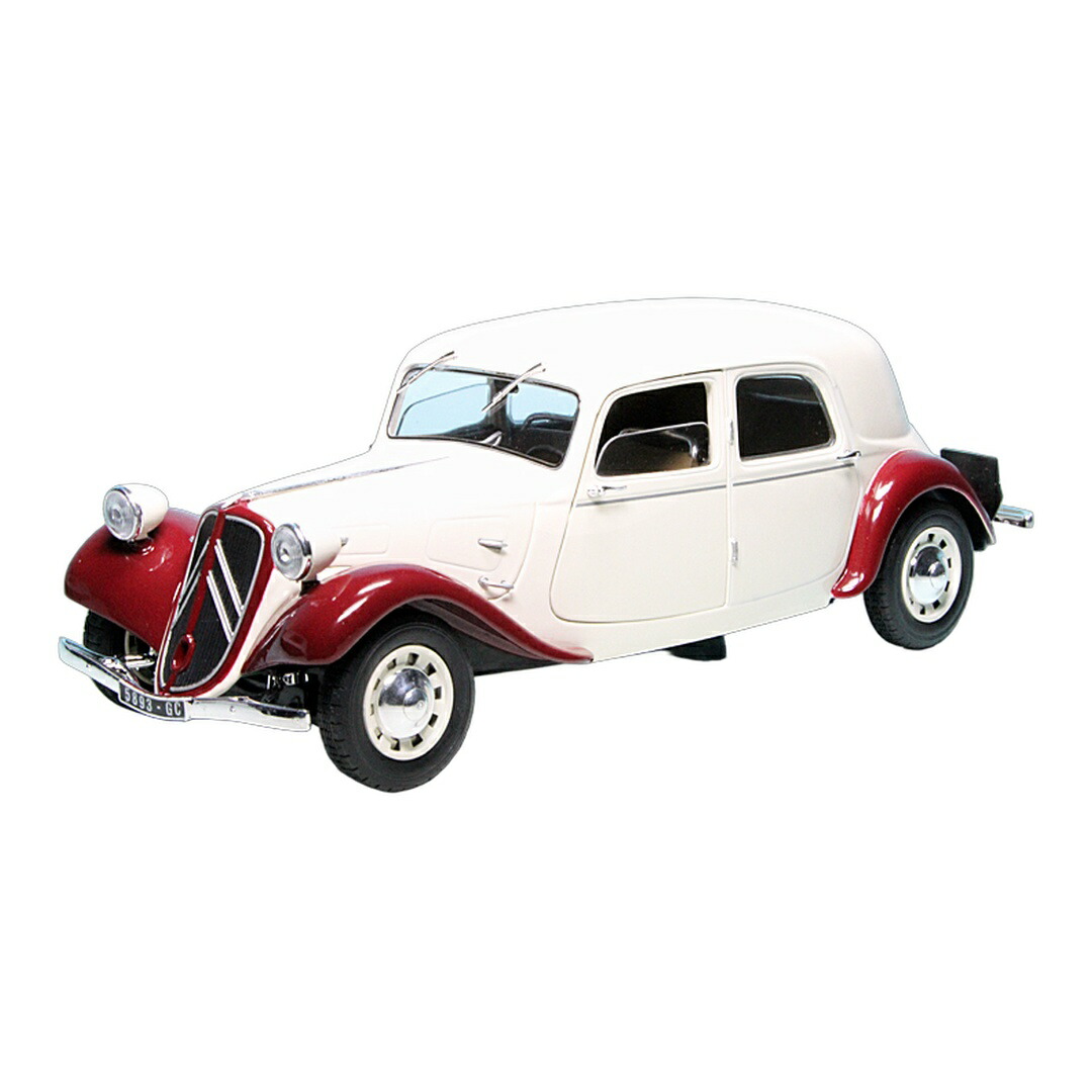 Citroenシトロエン Traction 11 B 1938 ホワイト/レッド / Solido 1/18 ミニカー｜ラストホビー