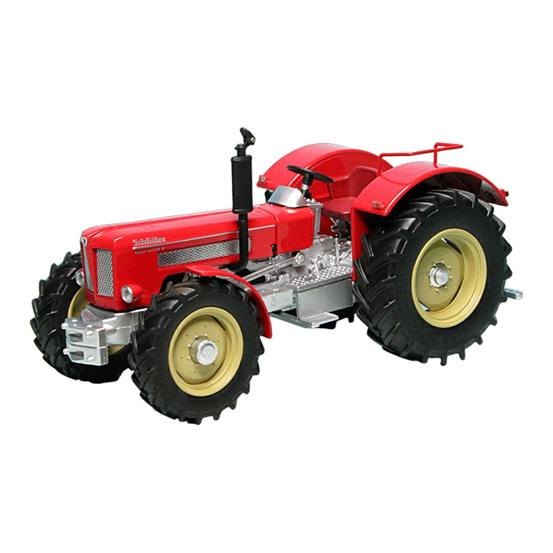 Schlueterシュルーター Super 1250 V トラクター 1968-1973 レッド / Weise-Toys 1/32 ミニカー｜ラストホビー
