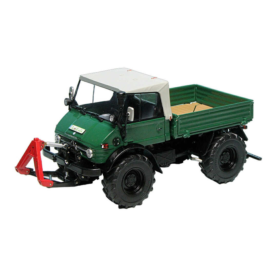 Mercedes Benzメルセデスベンツ Unimog U406 U84 1971-1989 緑であること / Weise-Toys 1/32 ミニカー