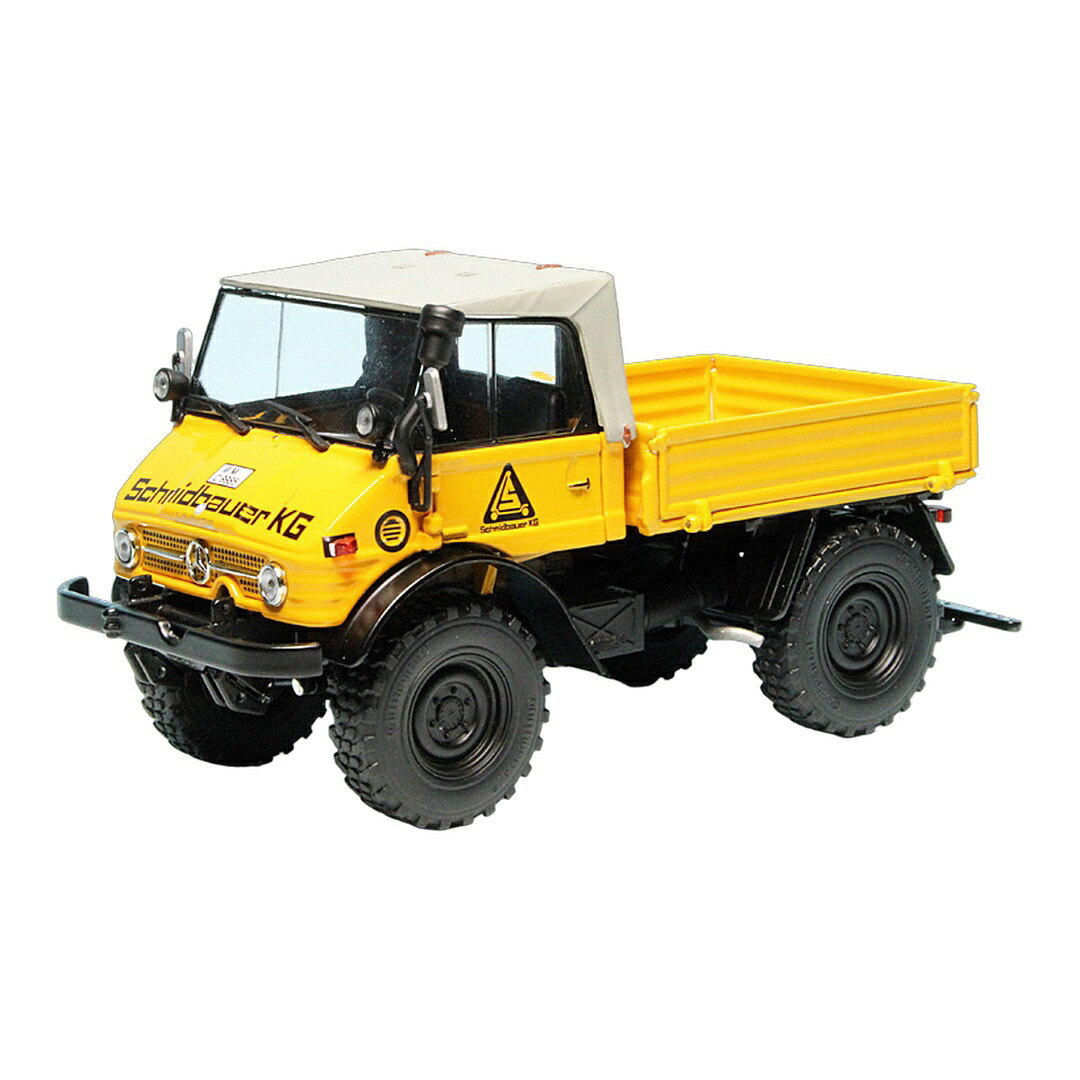 Mercedes Benzメルセデスベンツ Unimogウニモグ U406 U84 1971-1989 Schmidbauer KG 黄色 / Weise-Toys 1/32