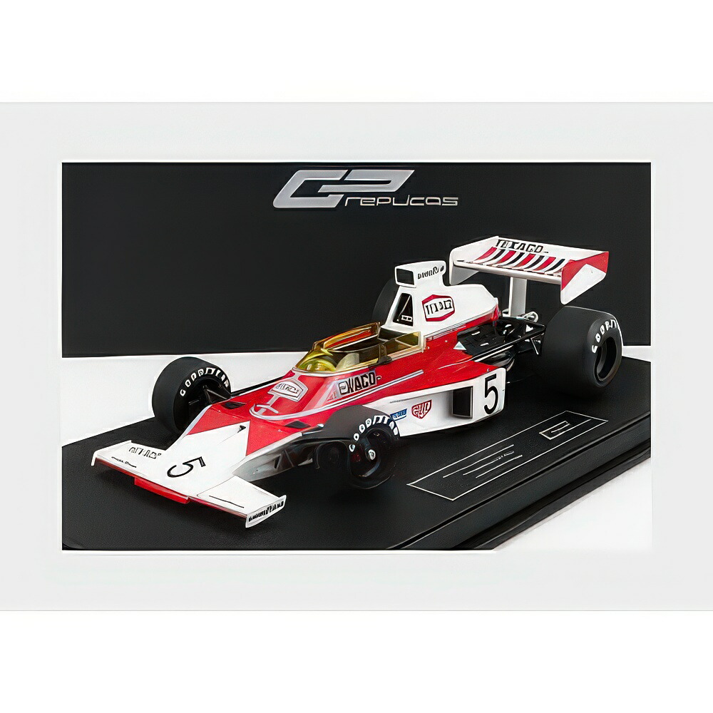 マクラーレン M23 ジェラルド・r・フォード テキサス州 #5 ベルギーGP 1974 世界はやりっ子 エマーソン・フィッティパルディ 赤いこと 白いこと / GP Replicas 1/18