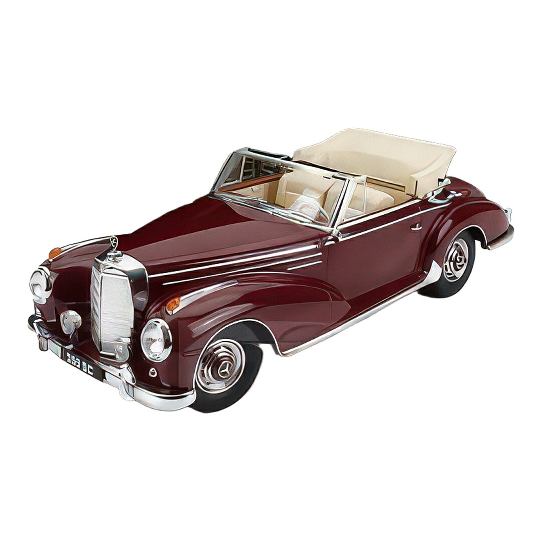 メルセデス・ベンツ 300Sc W188 カブリオレ 1957 うす暗い赤いこと / KK-SCALE 1/18 ミニカー