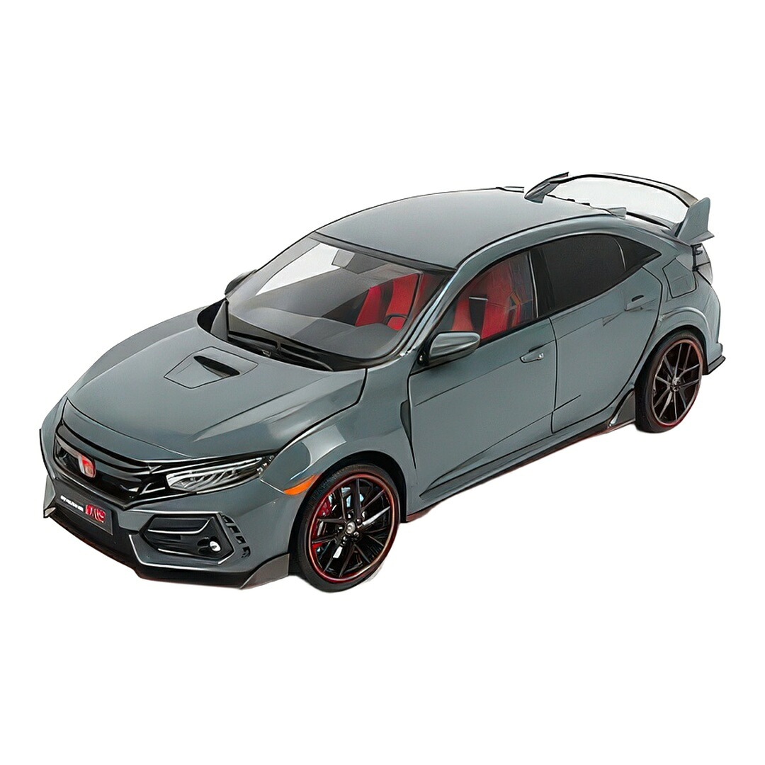 ホンダ シビック タイプR 2020 グレー / KK-SCALE 1/18 ミニカー｜ラストホビー