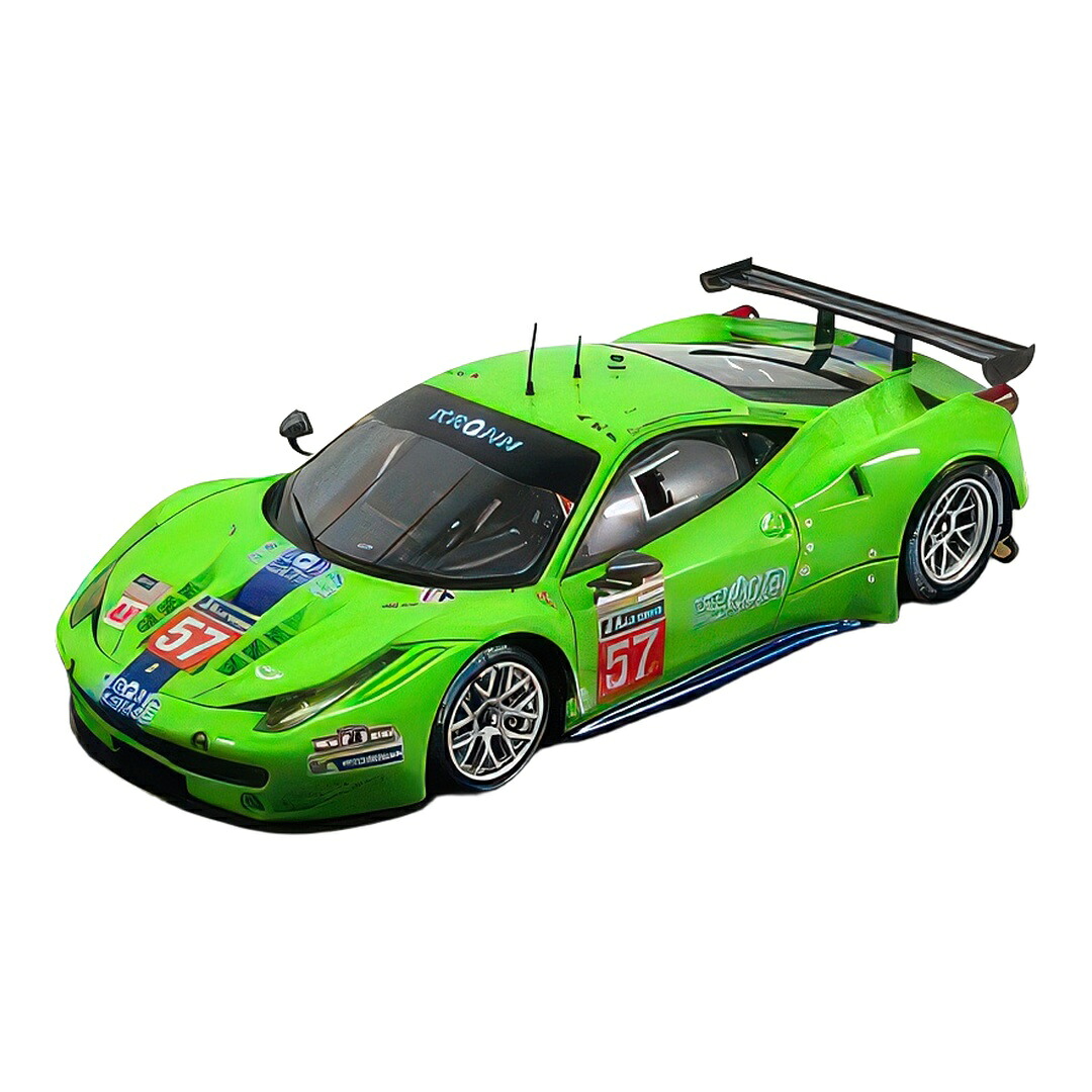 フェラーリ 458 イタリア共和国 GT2 #57 24第四次元ルマン 2014 T.Krohn N.Jonsson B.Collins / LOOKSMART 1/43 ミニカー