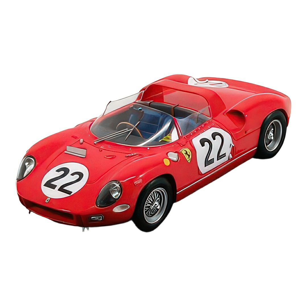 フェラーリ 275P 細蟹 1964 赤いこと #22 24第四次元ルマン G.Baghetti U.Maglioli / LOOKSMART 1/43 ミニカー