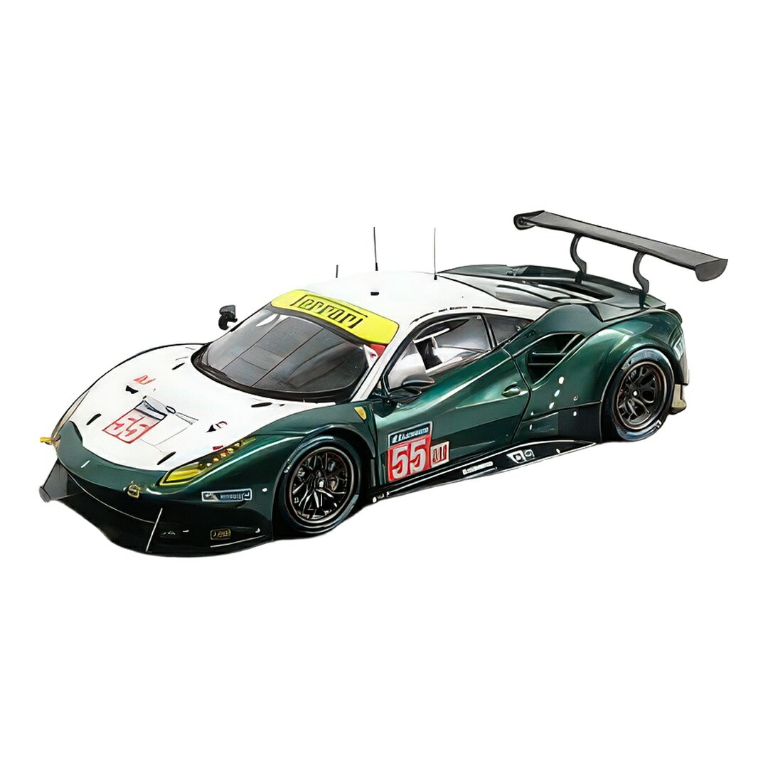 Ferrariフェラーリ 488 Gte Spirit Of Race #55 24Hル・マン LMGTE アメリシウム 2位 2017 D.Cameron A.Scott M.Cioci