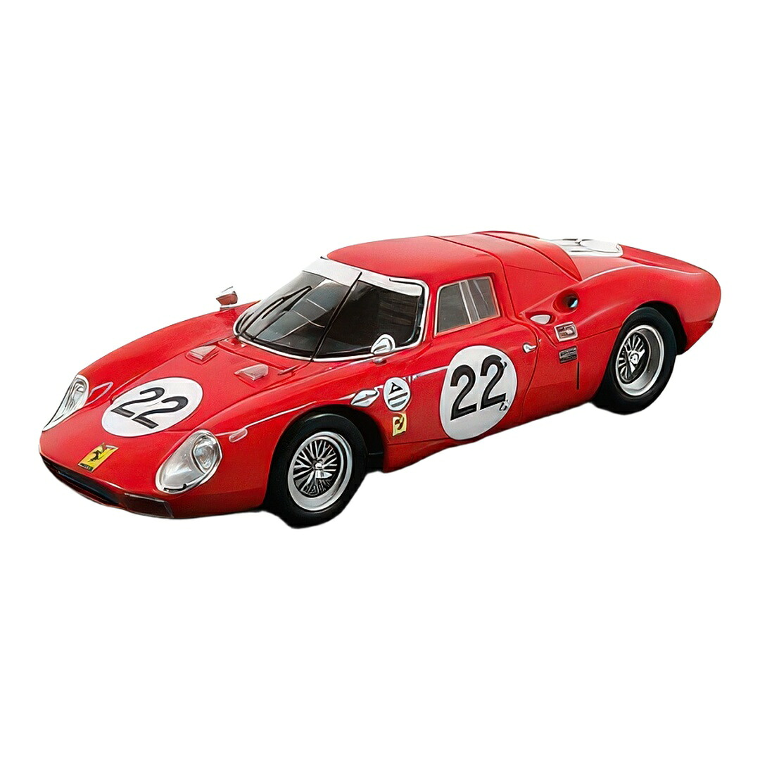 フェラーリ 250LM クーペ #22 24第四次元デイトナ 1966 赤いこと / LOOKSMART 1/43 ミニカー