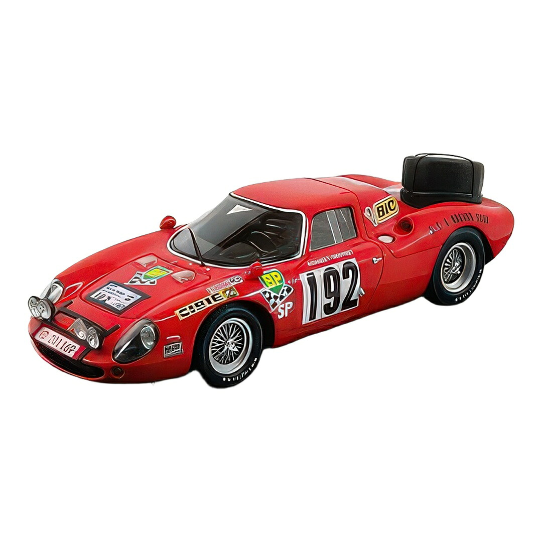 Ferrariフェラーリ 250Lmクーペ #192 ツール・ド・フランス 1969 J.P.Rouget R.Depret 赤いこと / LOOKSMART 1/43 ミニカー