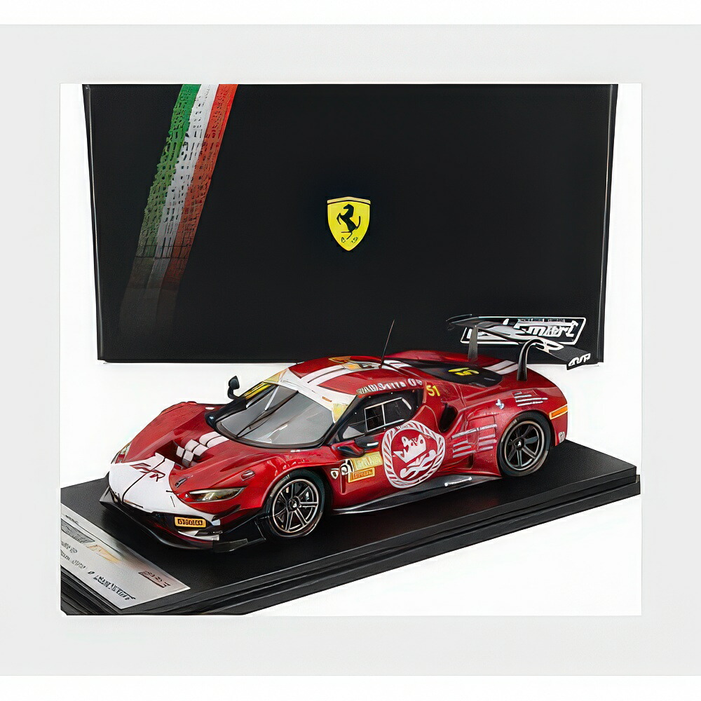 フェラーリ 296 GT3 #51 チームハーモニーレーシング FIA GTワールドカップ マカオ 2023 Daniel Serra / LOOKSMART 1/43 ミニカー