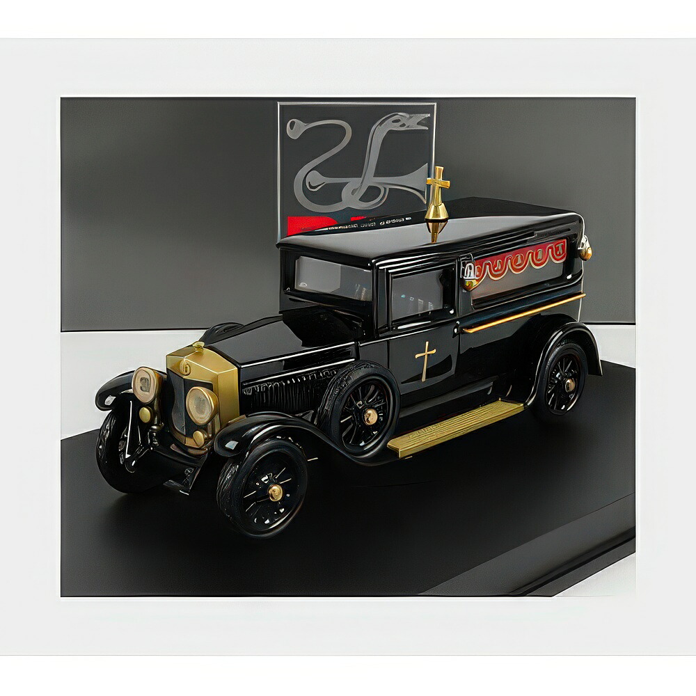 Fiat命令 519 霊柩車 霊柩付き添い人 1924 黒いこと / Rio 1/43 ミニカー