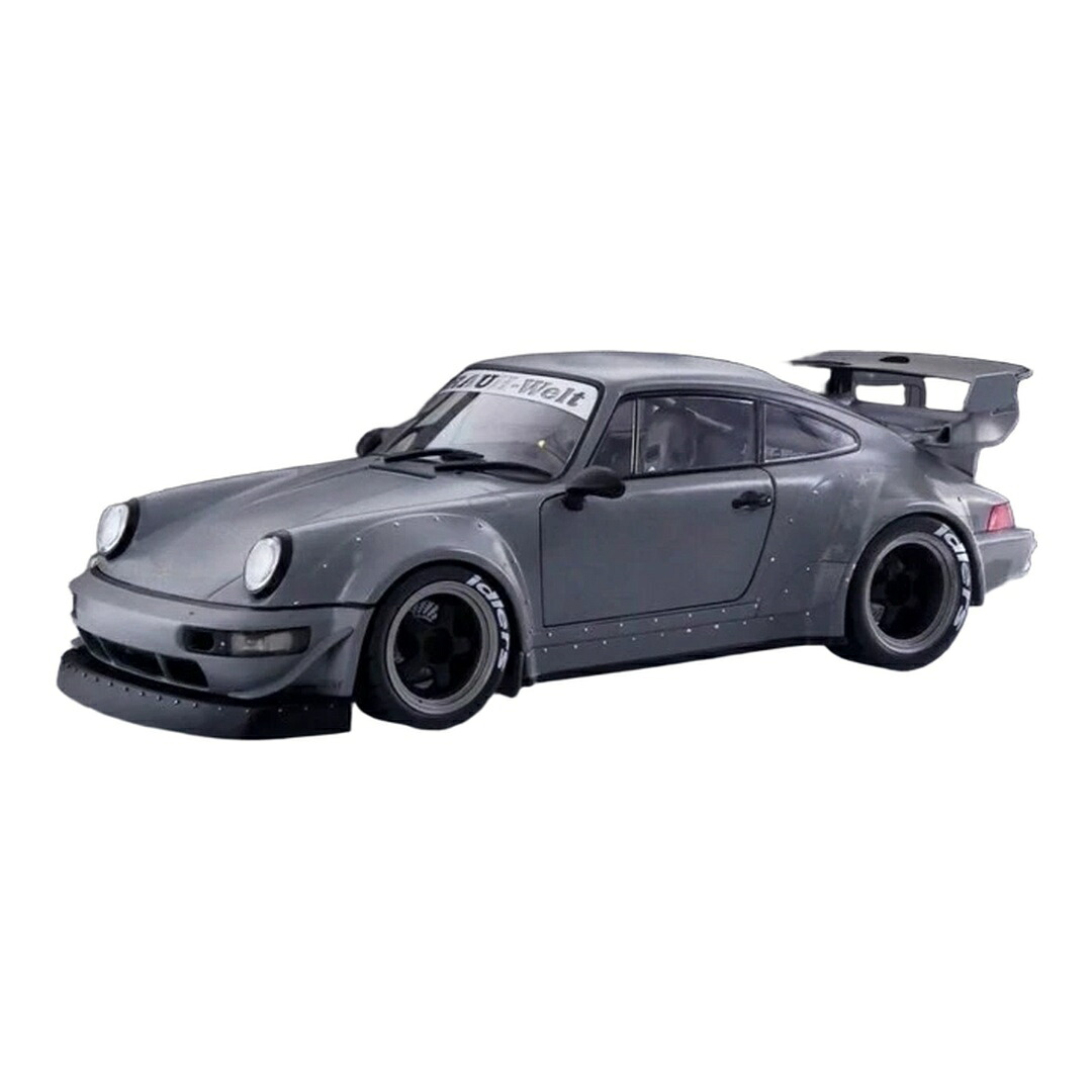 ポルシェ 911 (964) RWB 中井啓フィギュア付き グレー 2024 / Solido 1/18 ミニカー|ラストホビー