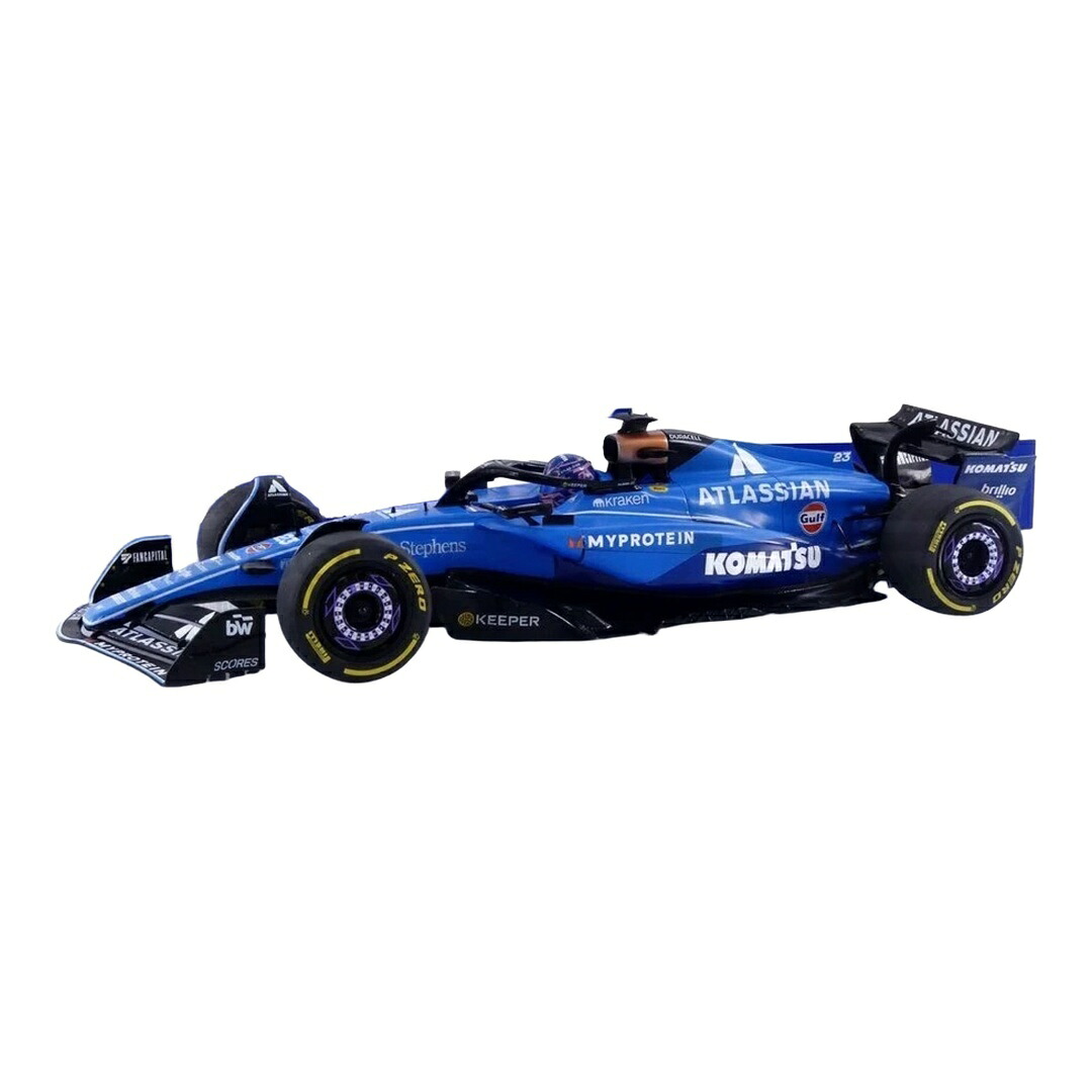 ウィリアムズ FW47 #23 アレクサンダー・アルボン オーストラリアGP 2025 ブルー / Solido 1/18 ミニカー｜ラストホビー