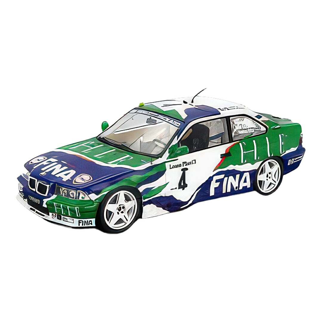 BMW M3 #4 野球クラブBMWフィナ スパ24第四次元 1997 Kathe Rafanelli Vanina Ickx Florence Duez / Spark 1/43 ミニカ