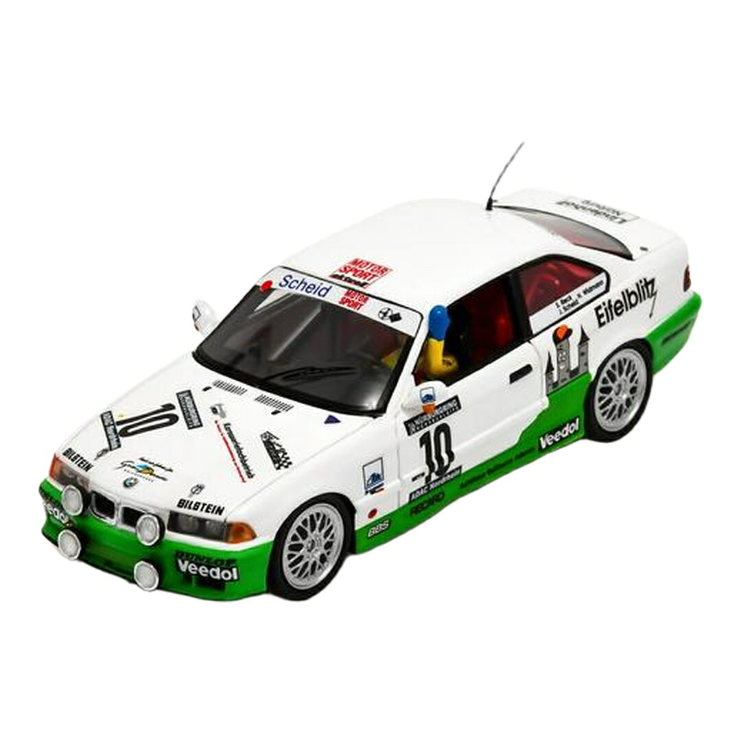 BMW M3 E36 #10 勝ちえる ニュルブルクリンク24第四次元 1996 Johannes Scheid Sabine Reck Hans Widmann / Spark 1/43