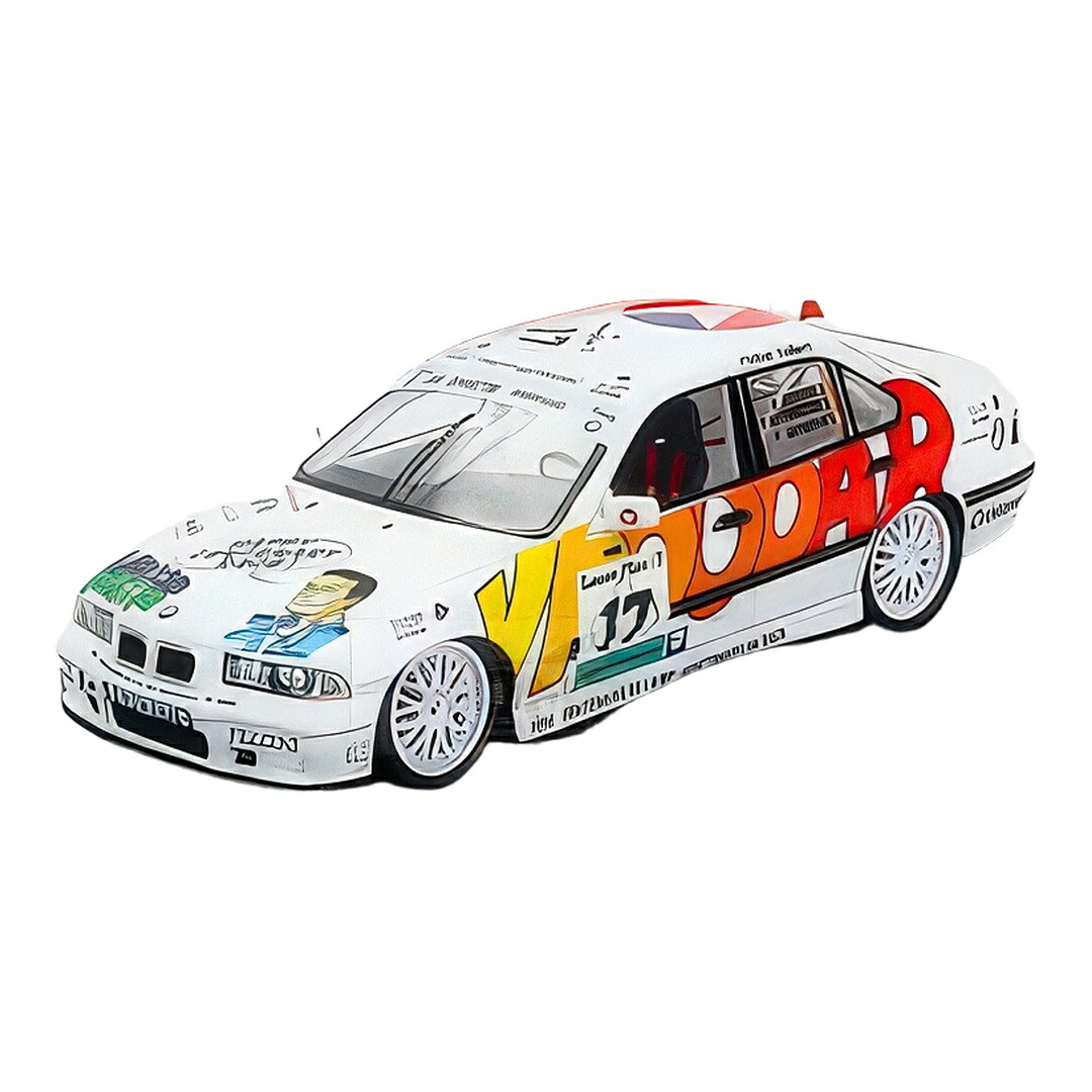 BMW 3続きもの 318is #17 24第四次元スパ 1996 R.Dierick E.De Doncker P.Witmeur 白いこと / Spark 1/43 ミニカー