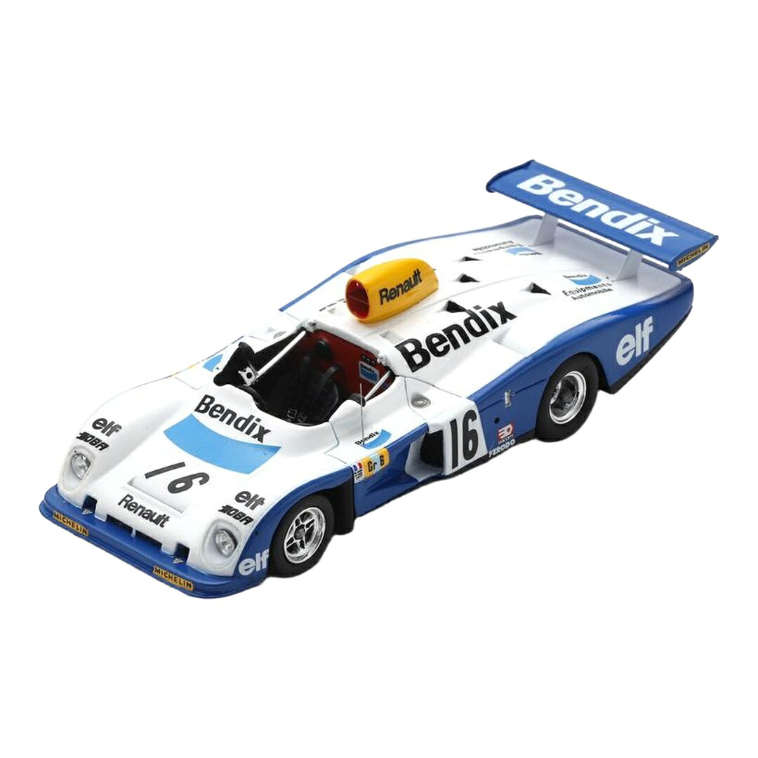 ルノー アルピーヌ A442 ターボ V6 #16 24第四次元ルマン 1977 D.Pironi R.Arnoux G.Frequelin / Spark 1/43 ミニカー