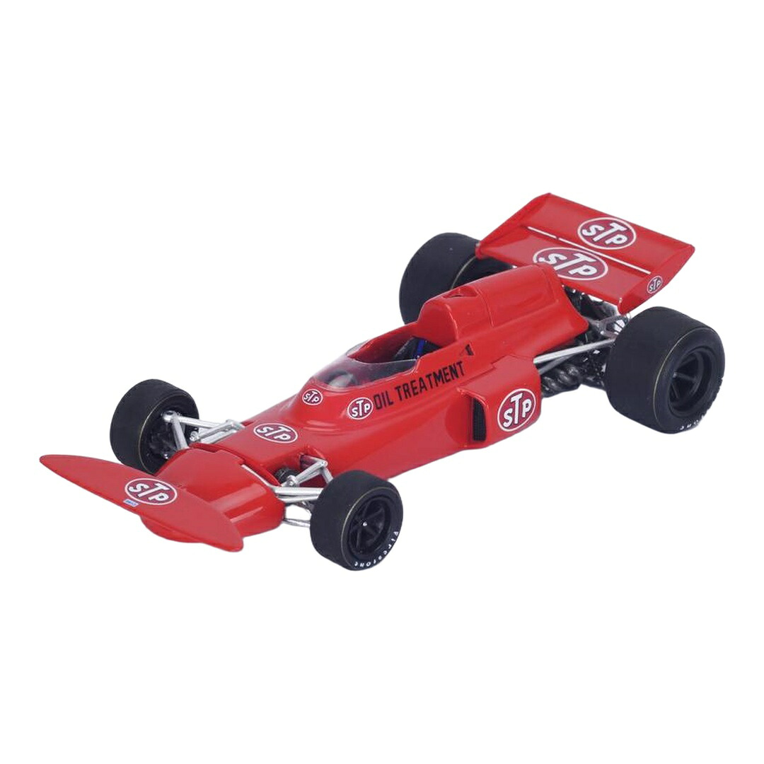 行進曲 F1 711 #0 表示鉄道車両 1971 赤いこと / Spark 1/43 ミニカー