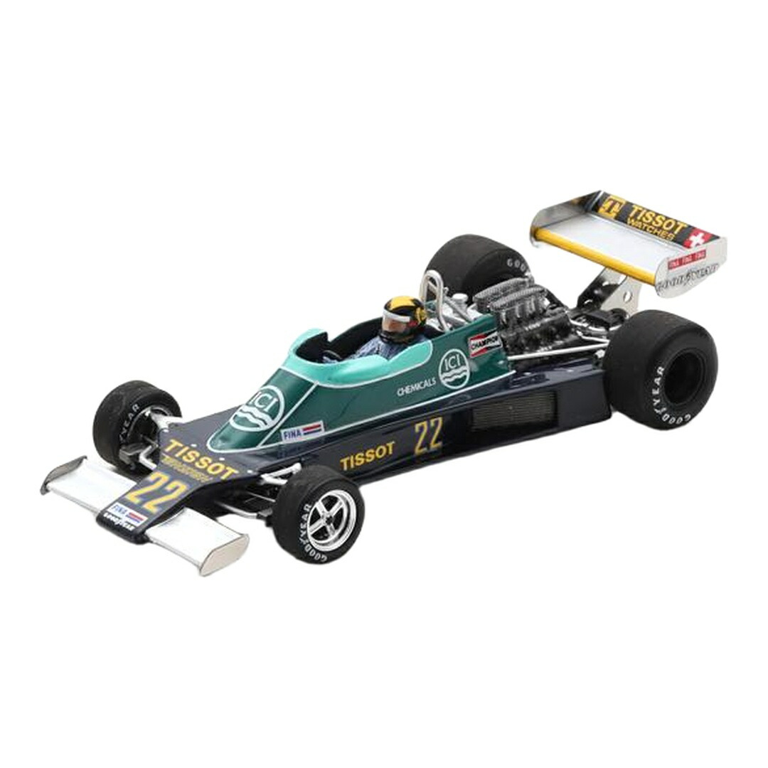 エン息吹き F1 N177 #22 オランダ王国GP 1978 黒いこと Derek Daly / Spark 1/43 ミニカー