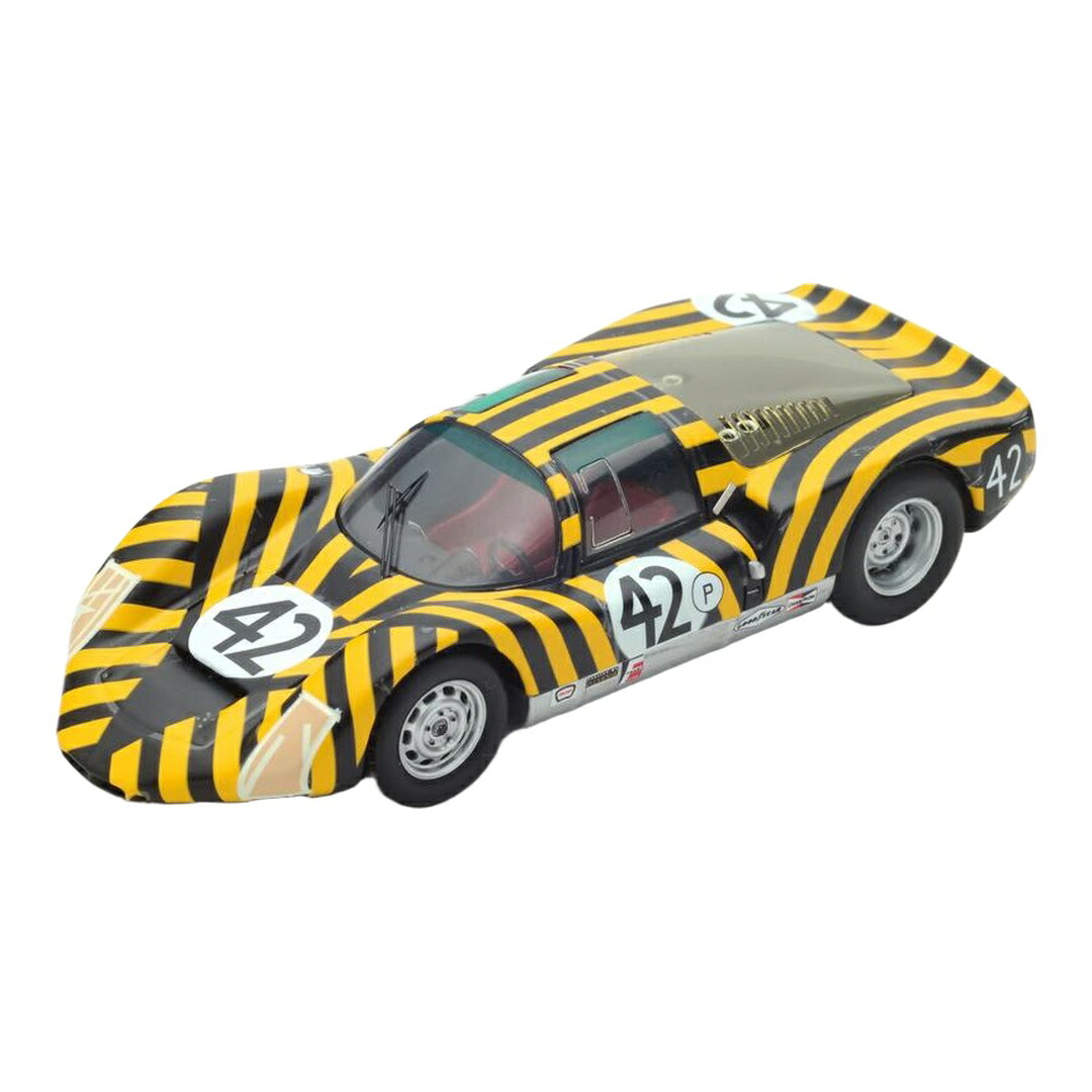 ポルシェ 906 #42 黄色 黒いこと 12第四次元セブ輪っか 1967 J.Cannon E.Hugus / Spark 1/43 ミニカー