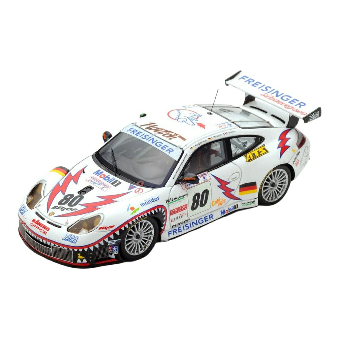 ポルシェ 911 996 GT3 RS #80 24第四次元ルマン 2002 R.Dumas S.Maassen J.Bergmeister / Spark 1/43 ミニカー