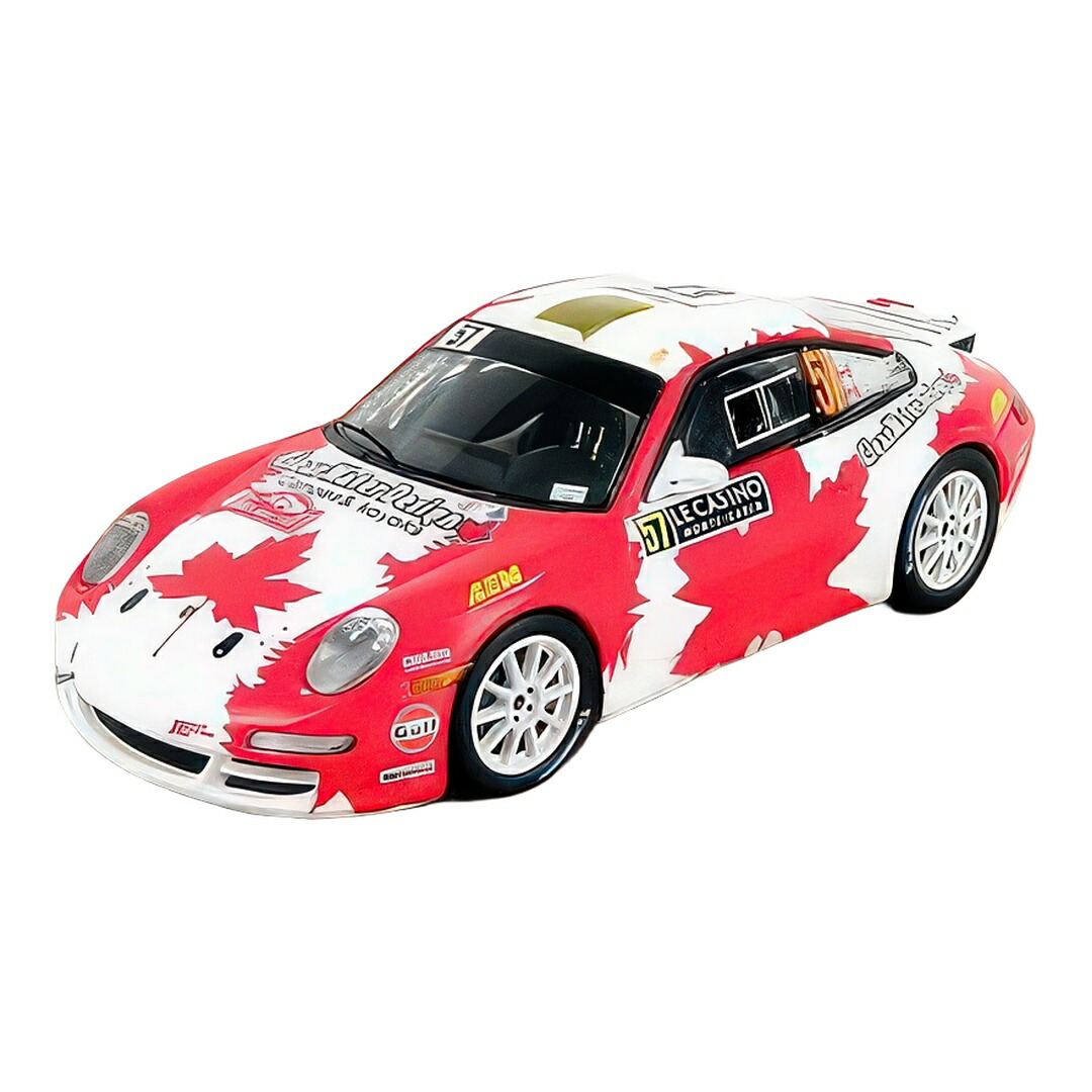 ポルシェ 911 997 カレラ RGT #57 ラリー・モンテカルロ 2019 I.Crerar C.Kroner 赤いこと 白いこと / Spark 1/43 ミニカー