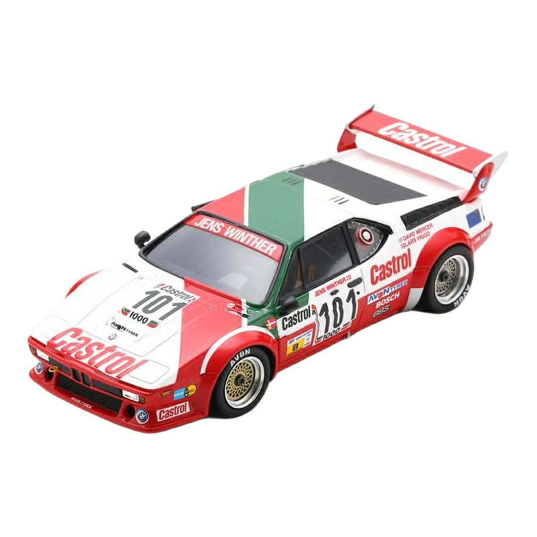 BMW M1 M88 3.5L 野球クラブ ジェンス・ウィンター #101 24第四次元ルマン 1984 J.Winther D.Mercer L.V.Jensen / Spark 1/4