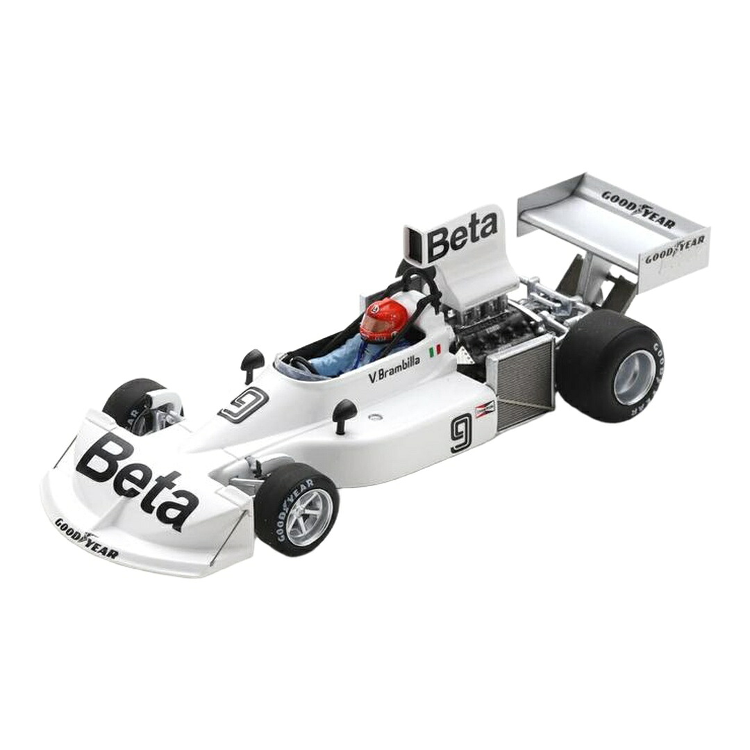 行進曲 F1 761 #9 白いこと 国際的・賞 1976 V.Brambilla / Spark 1/43 ミニカー