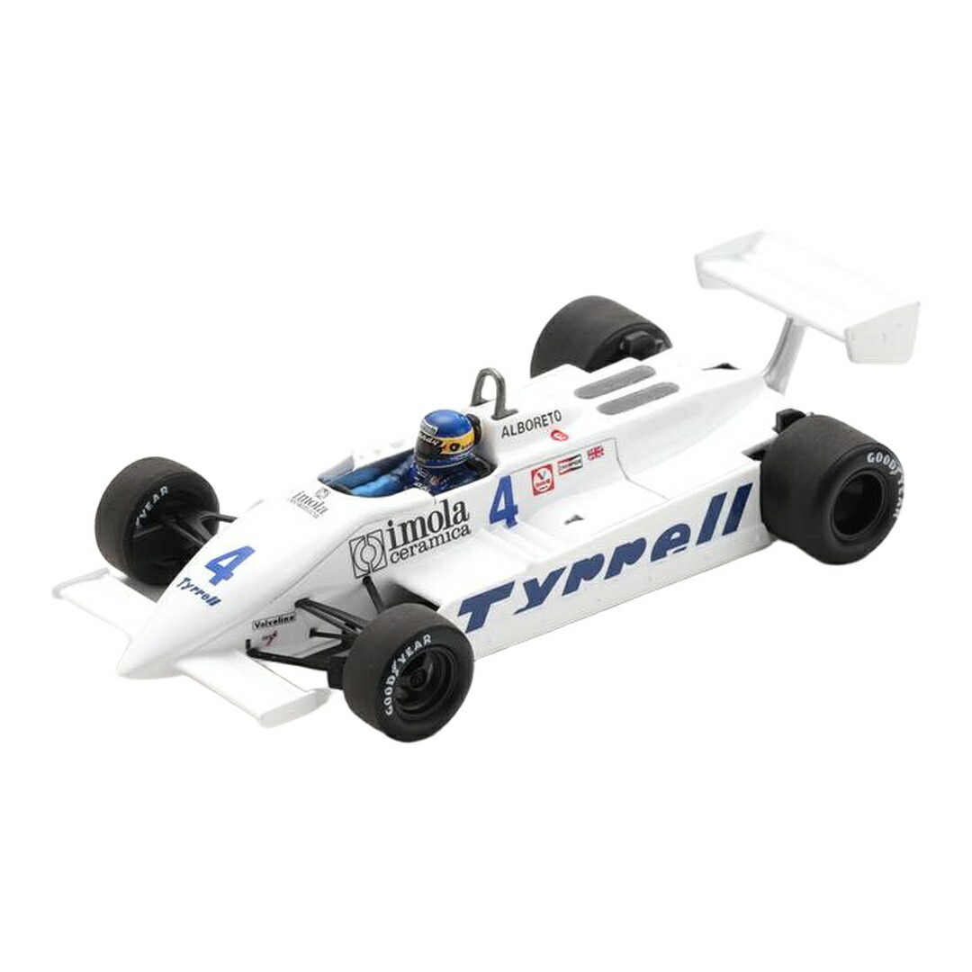 ティレル F1 011 #4 白いこと 1981 オランダ王国GP M.アルボレート / Spark 1/43 ミニカー