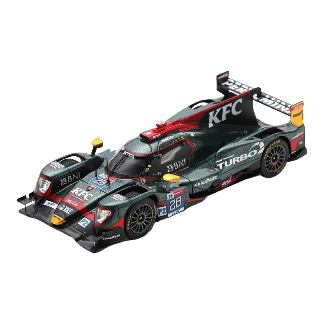 オレカ ギブソン 07 チームジョタ #28 24第四次元ルマン 2021 S.Gelael T.Blomqvist S.Vandoorne 緑であること 赤いこと / Spark 1/43