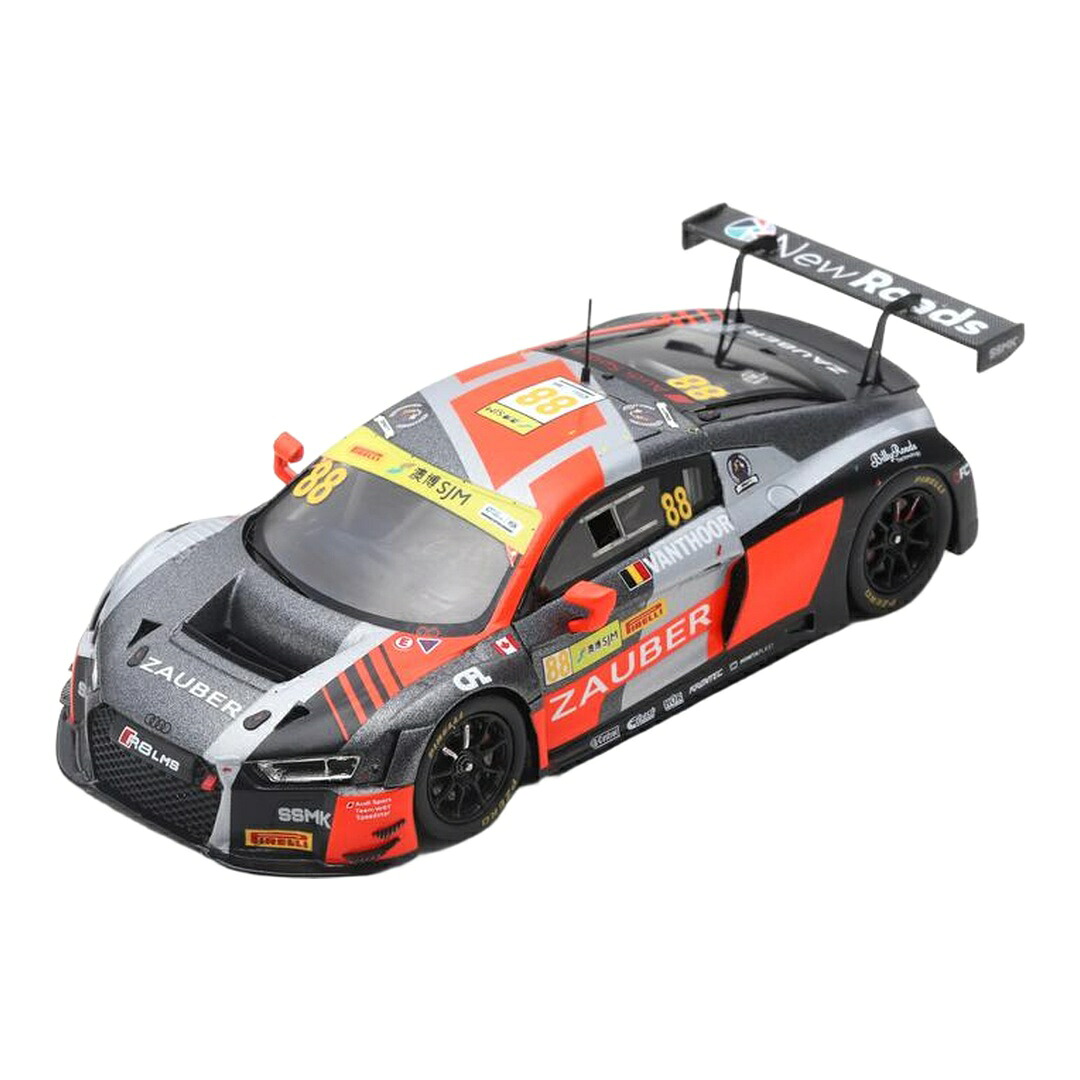 アウディ R8 LMS #88 FIA GTワールドカップ マカオ 2018 Dries Vanthoor / Spark 1/43 ミニカー