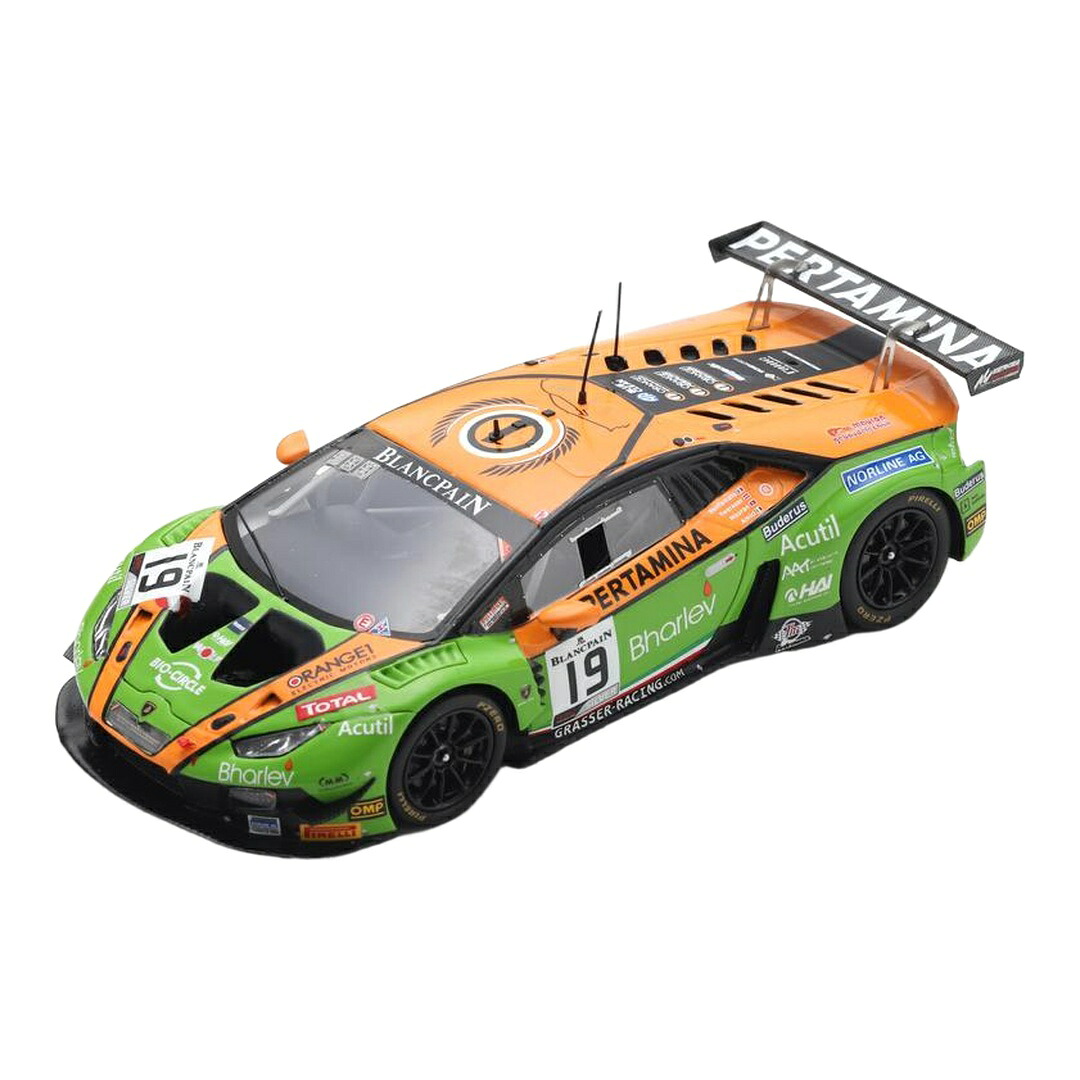 ランボルギーニ ウラカン GT3 Evo #19 24第四次元スパ 2019 A.Santamato G.Tweraser L.Mauron A.Amici / Spark 1/43