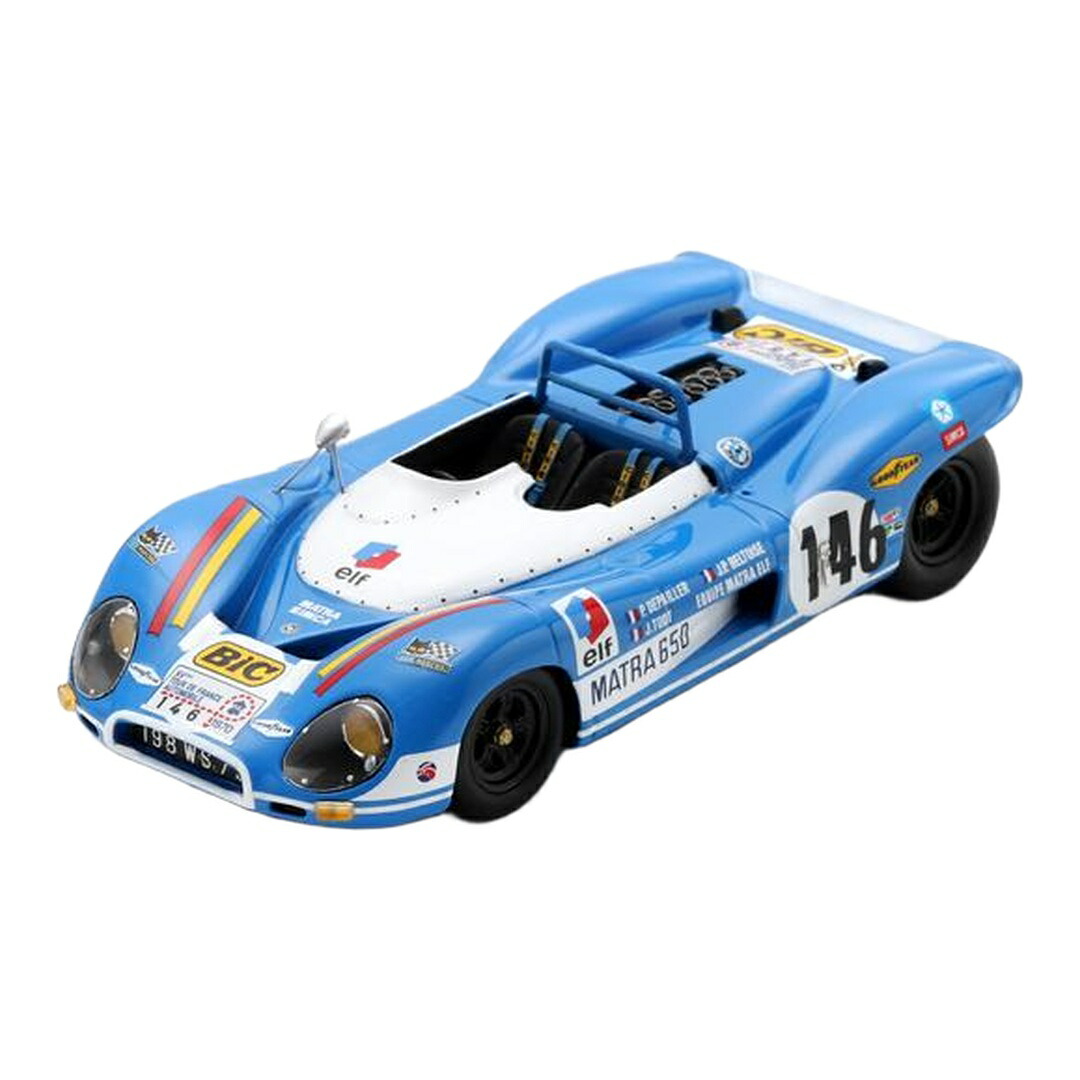 マトラ シムカ MS650 細蟹 #146 勝ちとる ツール・ド・フランス・オートモービル 1970 J.P.Beltoise P.Depailler J.Todt / Spar