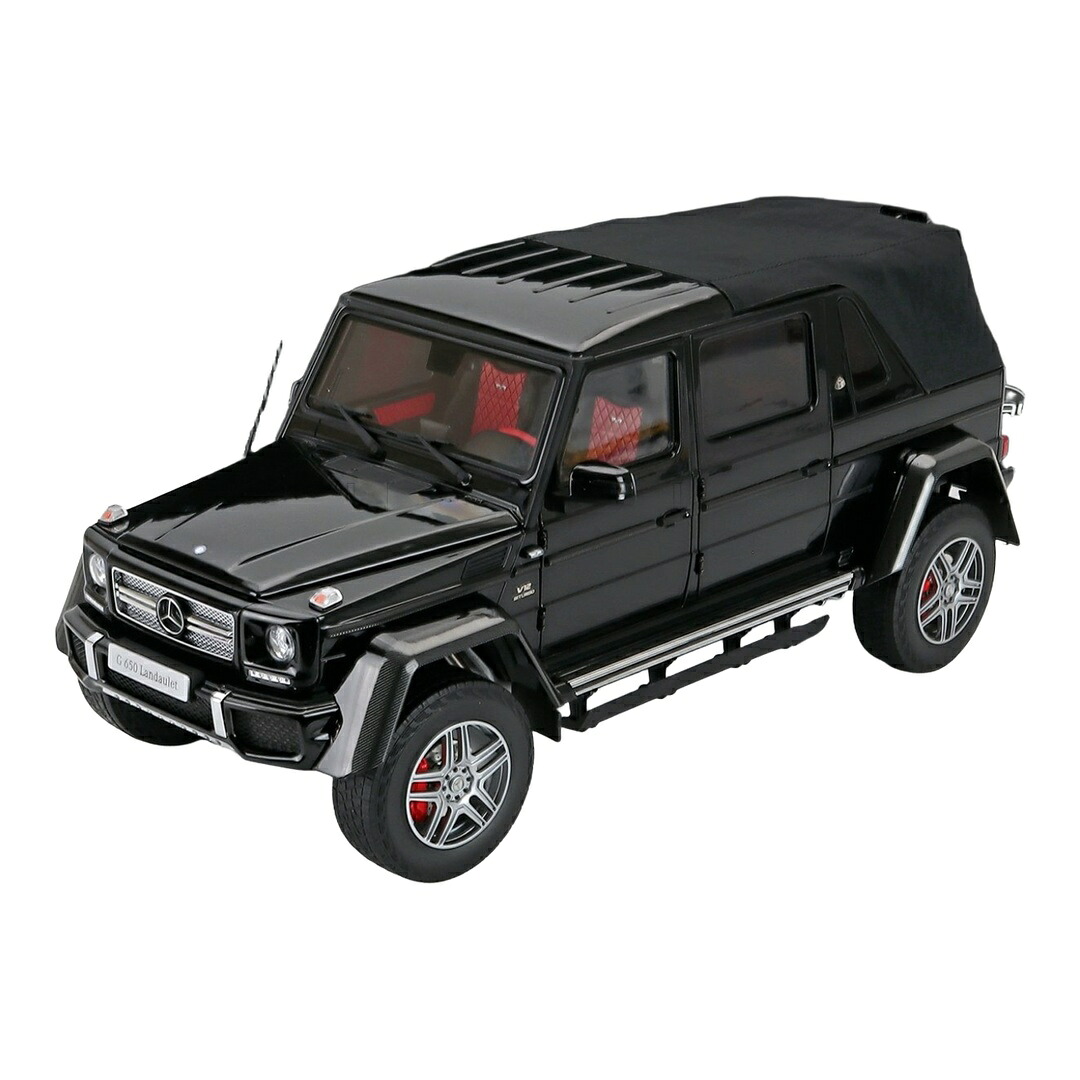 【取って置く】 MERCEDES BENZ- G-CLASS G650 AMG (W463) LANDAULET MAYBACH SEMICONVERTIBLE 2017 - BLACK