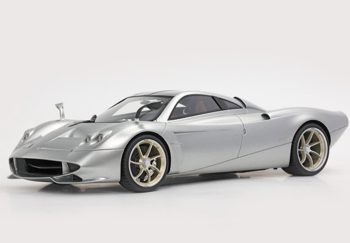 【取っておく】Paganiパガーニ Huayra Codalunga Matt Grigio Montecarlo / BBR 1/43 ミニカー