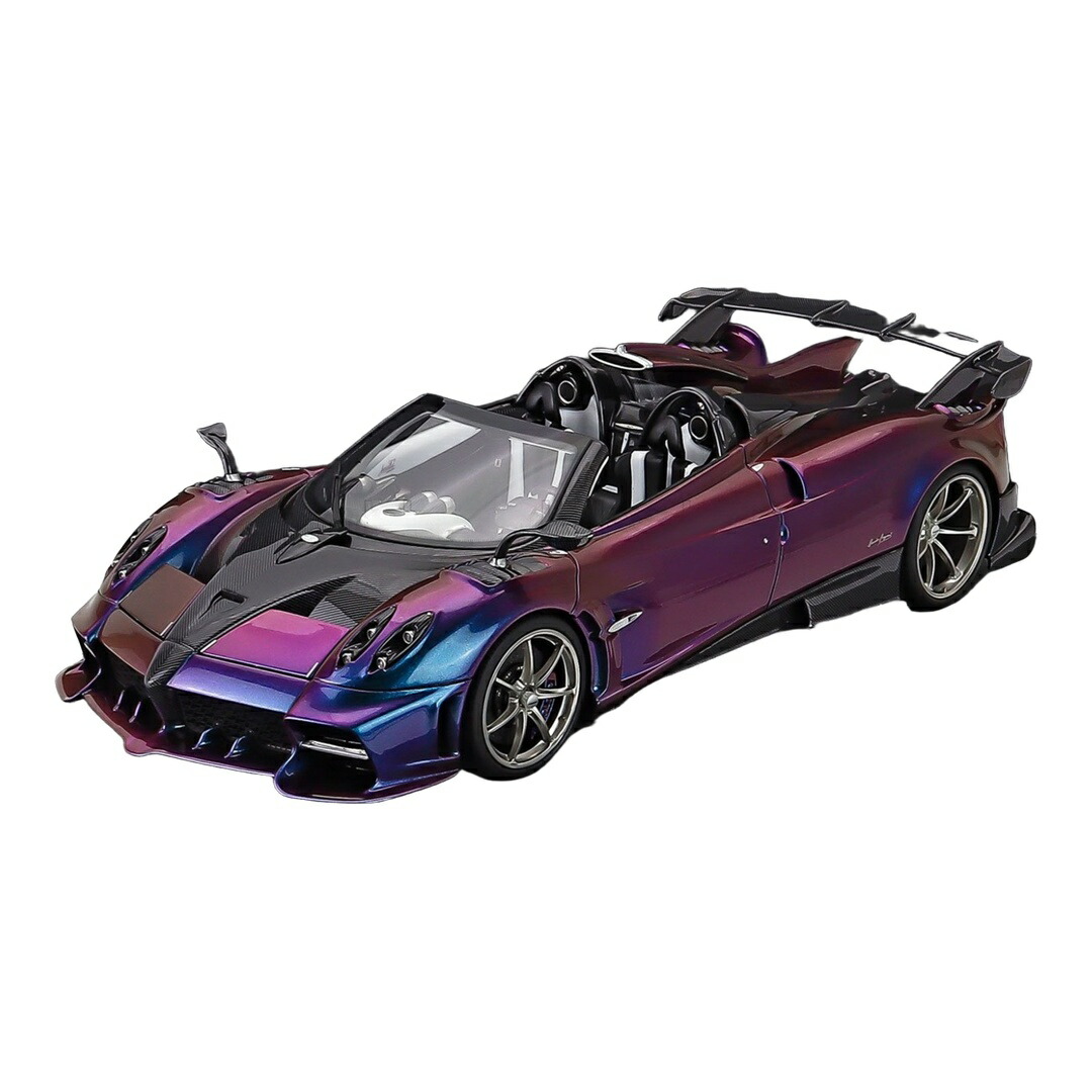 Paganiパガーニ Imolaイモラ Roadster読み込むはやりっ児 2023 パープルカメレオン 99台制限事項 陳列箱付 / BBR 1/18 ミニカー