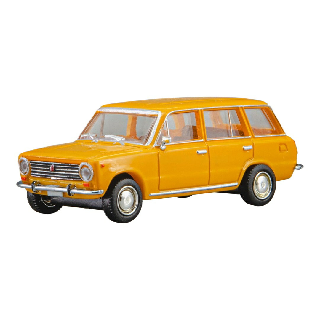 Lada VAZ-2102 Kombi 1971 黄色 精神的な統合プラモ一揃いの道具ひな型 鉄道車両真似形 /Brekina 1/87